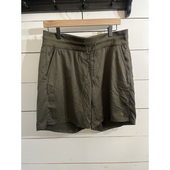 The North Face Olive Athletic Shorts - Picture 1 of 3